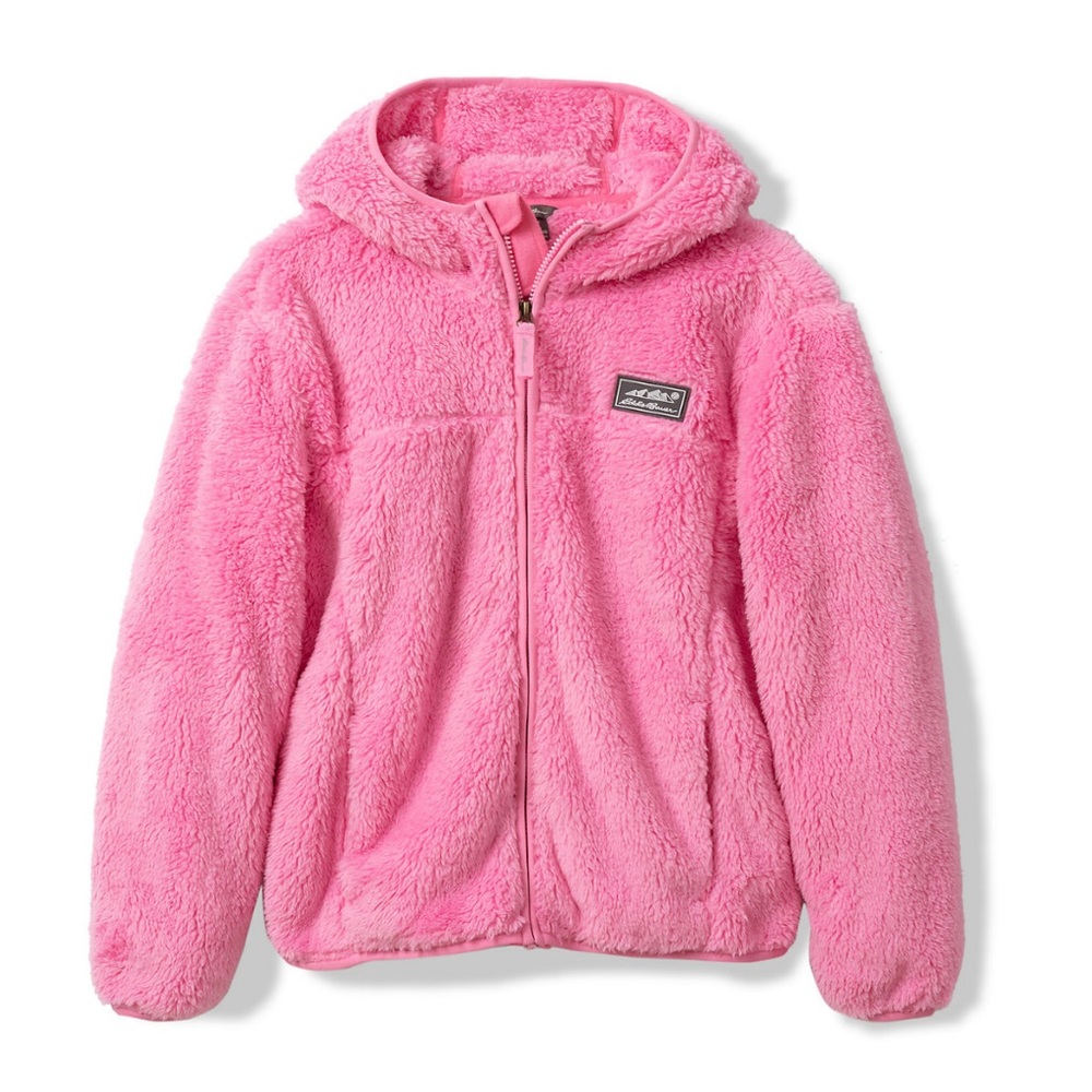 New! 🎀Eddie Bauer High Pile Lightweight Pink Jacket -Size L (14)